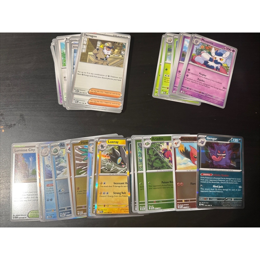 3/$30 Pokemon TCG ME: Perfect Order Lot Of 50 Cards No Duplicates